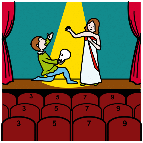Pictogramme théâtre